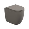 Унитаз напольный безободковый GSG Like, с сиденьем Soft Close, Cashmere satinato (LKWC01 030+ACS51+LKCOPRSLTICR 030) Напольные 