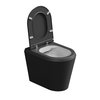 Унитаз напольный безободковый GSG Cruise, с сиденьем Soft Close, Bicolore nero satinato (CRWC01 BI 000 003+ACS51+CRCOPRSLTICRCN 003) Напольные 
