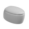 Унитаз подвесной безободковый GSG Touch, с сиденьем Soft Close, Bianco lucido (TOWCSOSC 000+ACS40+TOCOPRTICR 000) Подвесные 