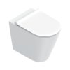 Напольный безободковый унитаз Catalano Zero, с крышкой Soft Close, Bianco satinato (01 1455 0021+05 5120 0021) Напольные 
