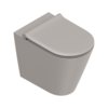 Напольный безободковый унитаз Catalano Zero, с крышкой Soft Close, Tortora satinato (01 1455 0032+05 5120 0032) Напольные 