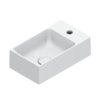 Керамічна раковина 40х23 см Catalano Premium, Bianco lucido (02 2041 1001) На стільницю, На тумбу, Підвісні 