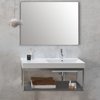 Керамическая раковина 100х50 см Catalano Zero, Bianco lucido (01 2103 1001) На столешницу, Подвесные Прямоугольные