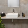 Раковина керамическая 45х35 см Catalano Premium, Bianco lucido (02 2045 1001) На столешницу, Подвесные Прямоугольные