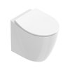 Напольный безободковый унитаз Catalano Italy, с сиденьем Soft Close, Bianco lucido (07 1252 0001+07 5110 0001) Напольные 
