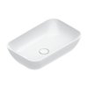 Раковина керамическая 60х38 см Catalano Green, Bianco lucido (04 2261 0001) На столешницу, Накладной Прямоугольные