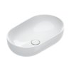 Керамическая раковина 60х37 см Catalano Sfera, Bianco lucido (05 2261 0001) На столешницу, На тумбу Овальные