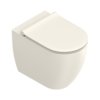 Напольный безободковый унитаз Catalano Sfera, с сиденьем Soft Close, Lino satinato (05 1455 0030+05 5120 0030) Напольные 