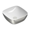 Керамічна раковина 40х40 см Catalano Alvea, Argento/Bianco (06 2240 0041) На стільницю, На тумбу, Накладної 