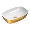 Керамічна раковина 60х40 см Catalano Alvea, Oro/Bianco (06 2260 0042) На стільницю, На тумбу, Накладної 