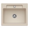 Кухонна мийка 60х51 см Villeroy&amp;Boch Siluet 60 S, Almond (334601AM) Врізні зверху Прямокутні 