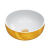 Керамическая раковина D42 см Catalano Sfera, Oro/Bianco (05 2343 0042) На столешницу, На тумбу Круглые