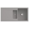 Кухонная мойка 98х49 см Villeroy&Boch Siluet 60 R, Fossil (33371FKD) Врезные сверху Прямоугольные 