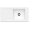 Кухонная мойка 96х47 см Villeroy&Boch Timeline 60, Snow White (67901FKG) Врезные сверху Прямоугольные 