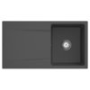 Кухонна мийка 90х51 см Villeroy&amp;Boch Siluet 50, Graphite (333502i4) Врізні зверху Прямокутні 