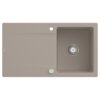Кухонная мойка 90х51 см Villeroy&Boch Siluet 50, Almond (333502AM) Врезные сверху Прямоугольные 