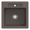 Кухонна мийка 51х51 см Villeroy&amp;Boch Siluet 50 S, Timber (334501TR) Врізні зверху Квадратні 