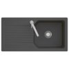 Кухонна мийка 98х49 см Villeroy&amp;Boch Linara 60 Flat, Graphite (33861Fi4) Врізні зверху Прямокутні 