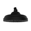 Верхний душ GRB Showerheads 1866, черный матовый (058291) Верхние души Черный, Черный матовый