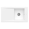 Кухонна мийка 86,5х47,5 см Villeroy&amp;Boch Timeline 50 flat, Snow White (33071FKG) Врізні зверху Прямокутні 