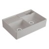Кухонная мойка 89,5х63 см Villeroy&Boch Double-bowl sink, Fossil (632391KD) Накладные Прямоугольные 