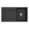 Кухонна мийка 88х49 см Villeroy&amp;Boch Siluet 50 flat, Pure Black (33351FR7) Врізні зверху Прямокутні 