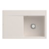 Кухонна мийка 78х51 см Villeroy&amp;Boch Subway Style 45 Flat, Crema (33471FKR) Врізні зверху Прямокутні 