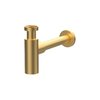 Сифон для раковины GRB 1" 1/4, золото матовое PVD (00030088) Для раковин Полный комплект