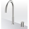 Смеситель для кухни GRB Kitchens Aura Folding Isola, нержавеющая сталь PVD (75840793) Для кухни Нерж. сталь
