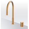 Смеситель для кухни GRB Kitchens Aura Extendable nozzle Isola, медь PVD (75850755) Для кухни Медь