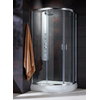 Душевая кабина Radaway Premium Plus E 1900 100х80 (30491-01-08N) Радіусні асиметричні Затемнене