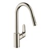 Смеситель для кухни Hansgrohe Focus (31815800) Для кухни Нерж. сталь