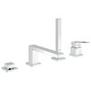 Змішувач Grohe Eurocube (19897001) Для ванни Хром