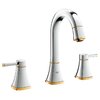 Смеситель для раковины Grohe Grandera (20389IG0) Для раковины Хром-золото