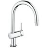 Сенсорний змішувач для кухні Grohe Minta Touch (31358000) Для кухні Хром