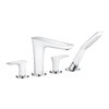 Змішувач Hansgrohe PuraVida (15446400) Для ванни Білий