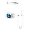 Душевой комплект Grohe Grohtherm Cube (34506000) Душевые комплекты (системы) Хром