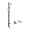 Душовий комплект Hansgrohe Croma 100 EcoSmart / Ecostat Comfort (27033000) Для душа Хром