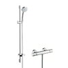 Душевой комплект Hansgrohe Croma 100/Ecostat Comfort (27035000) Для душа Хром