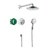 Душовий комплект Hansgrohe Raindance Select s (27297000) Душові комплекти (системи) Хром