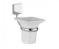Стакан для зубних щіток FLAB Aida (372 CHR) Склянки для зубних щіток FLAB