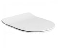 Крышка для унитаза Slim Soft Close AXA Glomp, белая матовая (319112) 