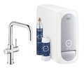 Смеситель со стартовым комплектом GROHE Blue Home (31456000) Для кухни Хром