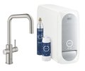 Смеситель со стартовым комплектом GROHE Blue Home (31543DC0) Для кухни Нерж. сталь