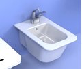 Подвесное биде Flaminia Volo, white (VL218) Подвесные Белый