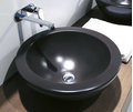 Керамическая раковина 50 см Flaminia Fonte Fontana, black (FN50L) На столешницу, На тумбу Круглые