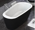 Ванна акрилова Kolpa San Adonis-FS 180x80 White-Black (3838987 936282) Kolpa San Овальні