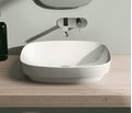 Керамическая раковина 50 см Catalano Green Lux (150AGRLX00) На столешницу, На тумбу, Полувстраиваемые Прямоугольные