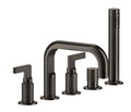 Смеситель для ванны Gessi Inciso- (58040-031) Для ванны Бронза, Хром