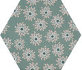 Плитка Ornamenta Décor Carpet Hexagon D23 (DE23CA) Ornamenta Для кухни, Для общественных помещений, Для жилых помещений, Для ванной
